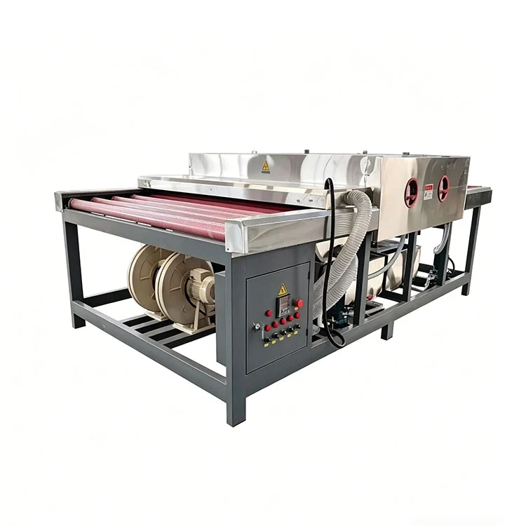 Machine de lavage et de séchage de verre isolée en acier inoxydable de 1600 mm