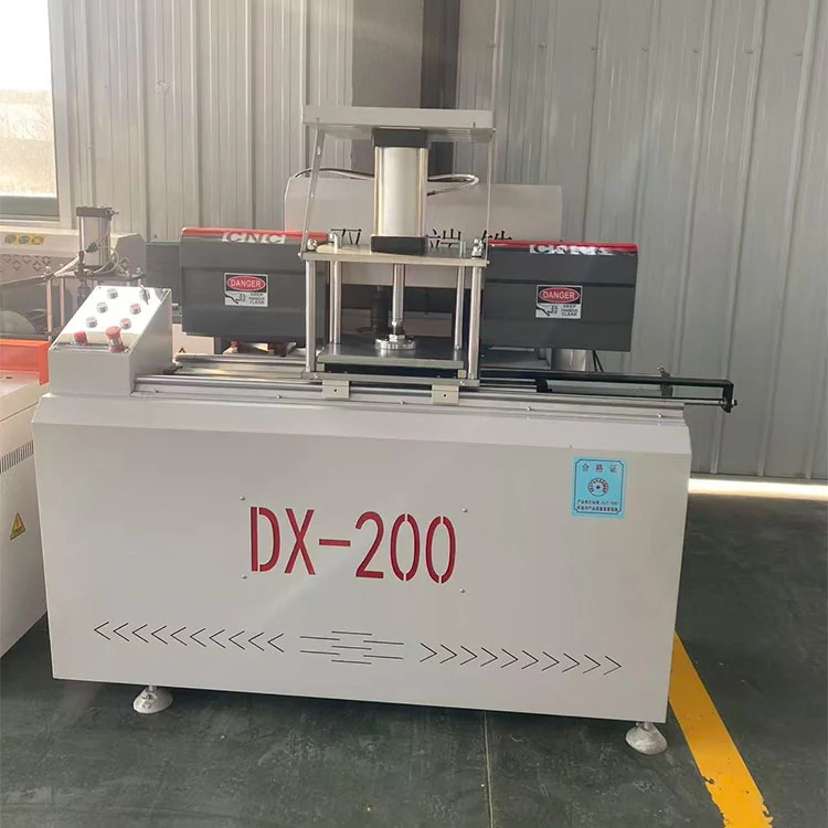 Ligne de production d'aluminium à rupture thermique d'extrémité Miller à double coupe 4+2 axes