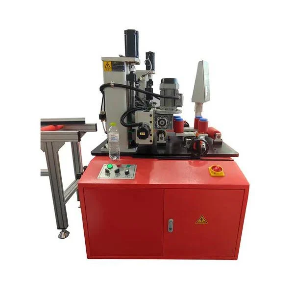 Machine d'insertion de bande de moletage à rupture de pont thermique à double moteur