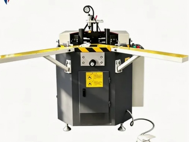 Machine de combinaison de coins de profil en aluminium de haute précision de 140 mm