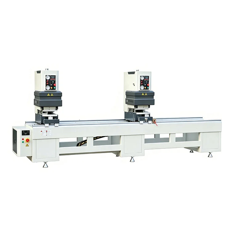 Machine de soudage sans couture à double tête pour fenêtres en PVC UPVC